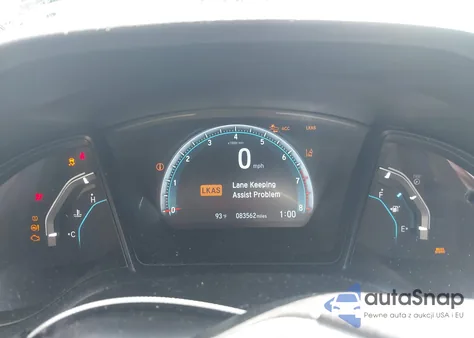 2017 Honda Civic Lx z USA, uszkodzony, nr VIN 2HGFC2F60HH539235